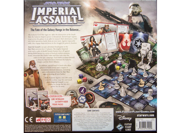 Star Wars Imperial Assault Brætspil Grundspillet 